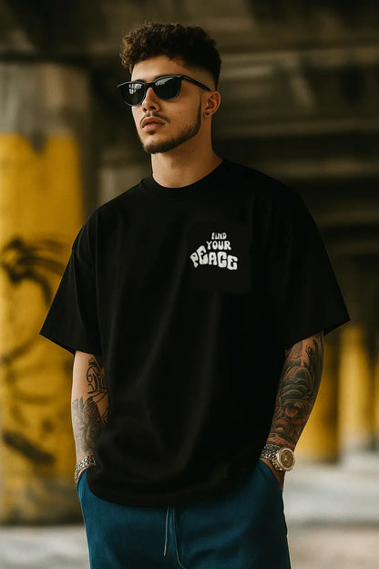 Find Your Peace Embroidery Tee