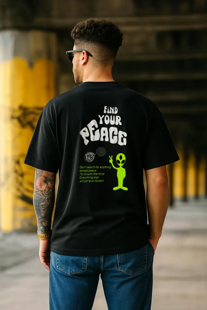 Find Your Peace Embroidery Tee