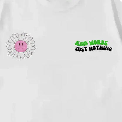 Kind Words Embroidery Tee